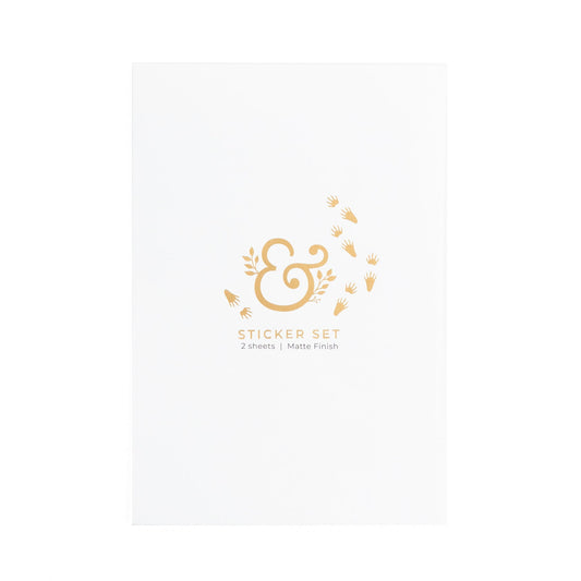 Archer & Olive, Radiant Raccoon Sticker Set ST364 ￼￼