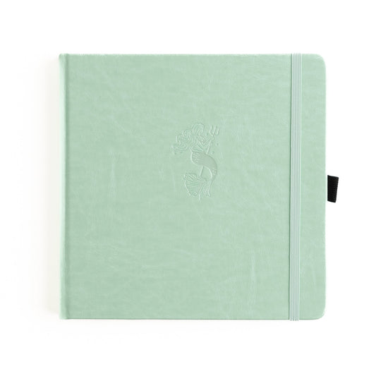 Archer & Olive Square Vintage Mermaid Notebook Journal ￼