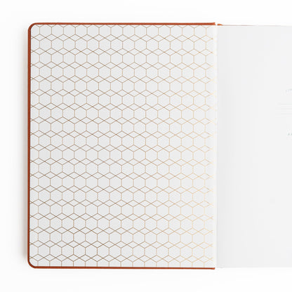 Archer & Olive B6 Keeper of Bees Journal B6407 Rust