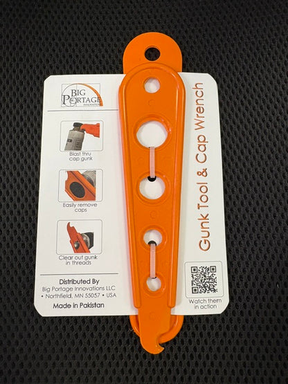 Gunk Tool & Cap Wrench - Big Portage Innovation