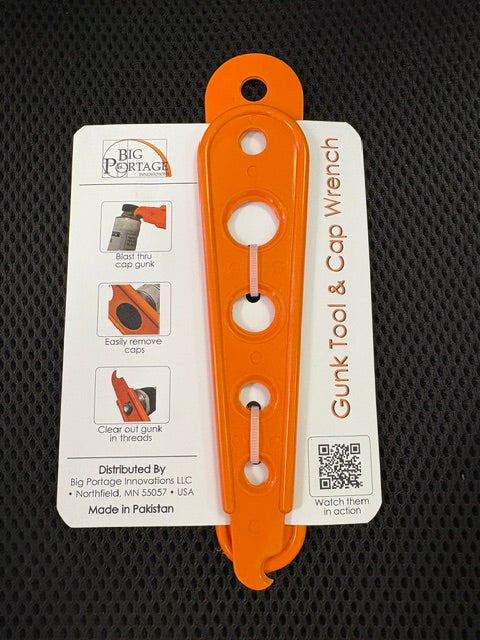 Gunk Tool & Cap Wrench - Big Portage Innovation