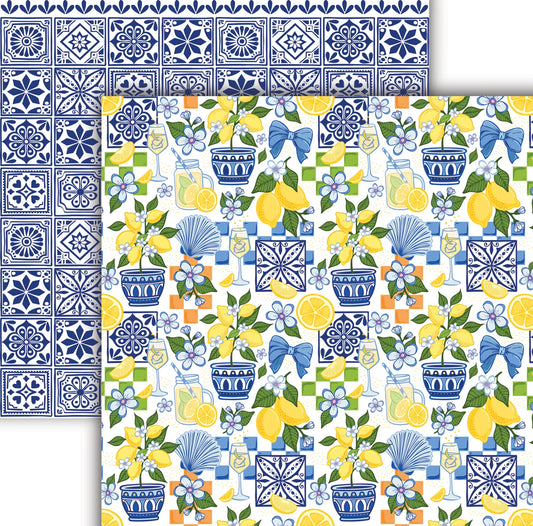 Dare 2B Artsy 12x12 Single Sheet - Lemon Twist