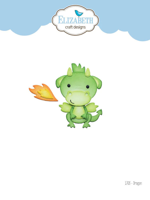Elizabeth Craft Designs Dragon - 1703  Die Cuts