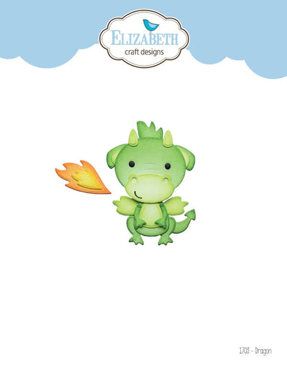 Elizabeth Craft Designs Dragon - 1703  Die Cuts
