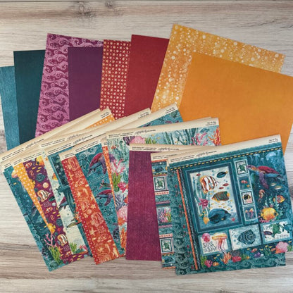Graphic 45 Seas The Day 8X8 Collection Pack