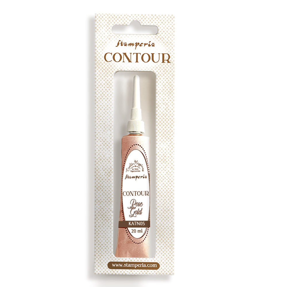 Stamperia Contour Liner Rose Gold - KATN05