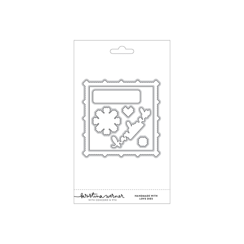 Kristina Werner with Concord & 9th Handmade with Love Dies KW1222