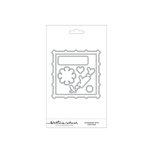 Kristina Werner with Concord & 9th Handmade with Love Dies KW1222