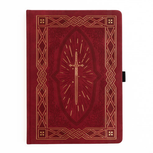 Knight's Sword Notebook - B5: 160 Pages / Dot Grid