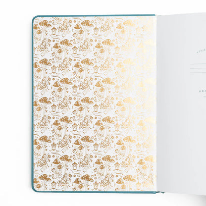 Archer & Olive - Fairy House Notebook - 8x8 Dot Grid - 160 Pages