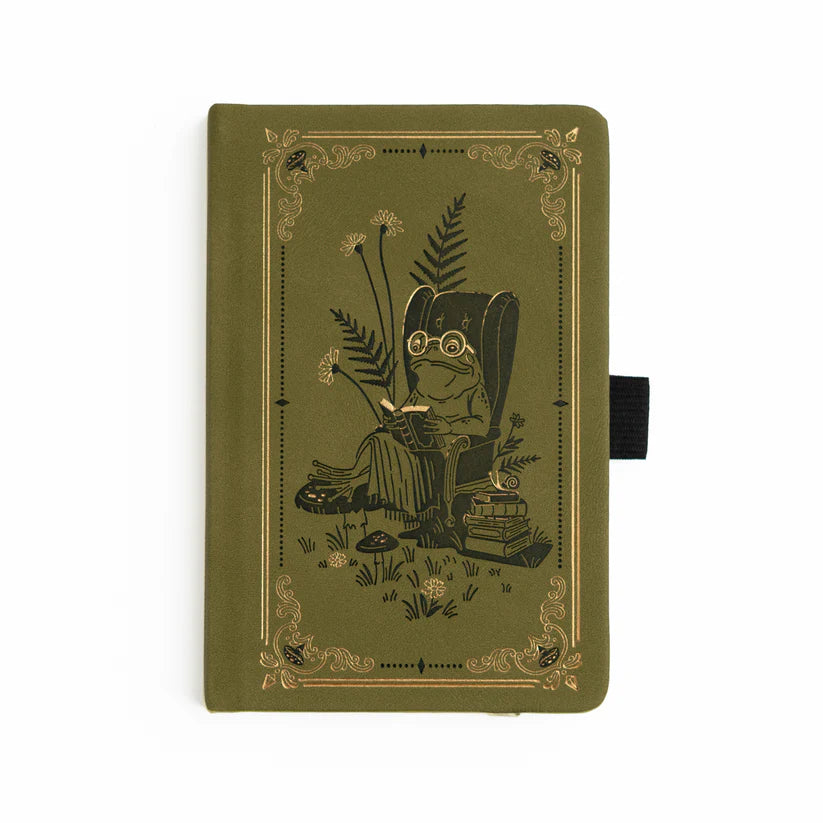 Archer & Olive - Literary Frog | Notebook - A5 Dot Grid