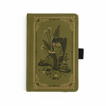 Archer & Olive - Literary Frog | Notebook - A5 Dot Grid