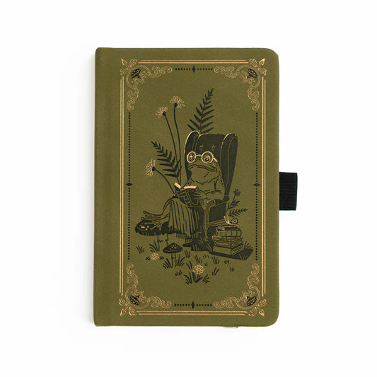 Archer & Olive - Literary Frog | Notebook - A5 Dot Grid