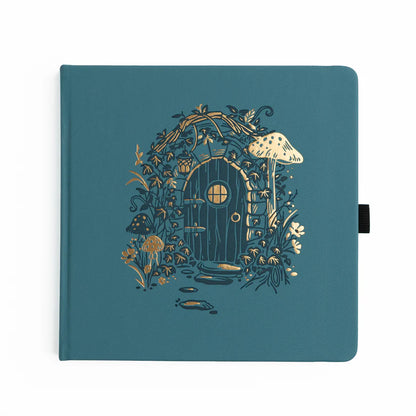 Archer & Olive - Fairy House Notebook - 8x8 Dot Grid - 160 Pages