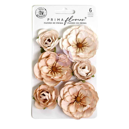 Prima Marketing Bewitched Blush Pinky Peach Flowers Flower Embellishments 680565