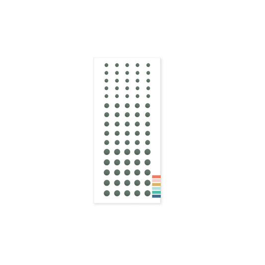 Concord & 9th - Rainforest Enamel Dots 12005 Qty 75