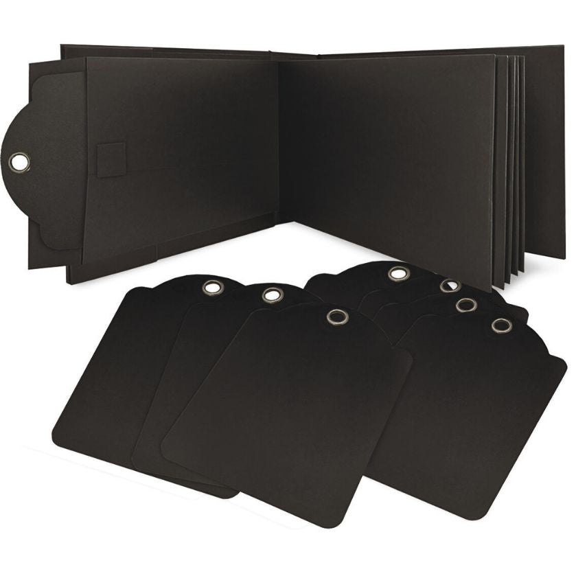 Rectangle Policy Envelope Album — Black