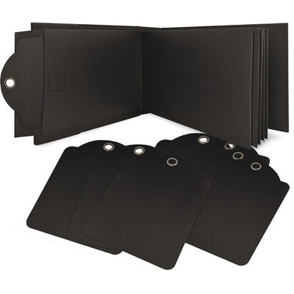Rectangle Policy Envelope Album — Black