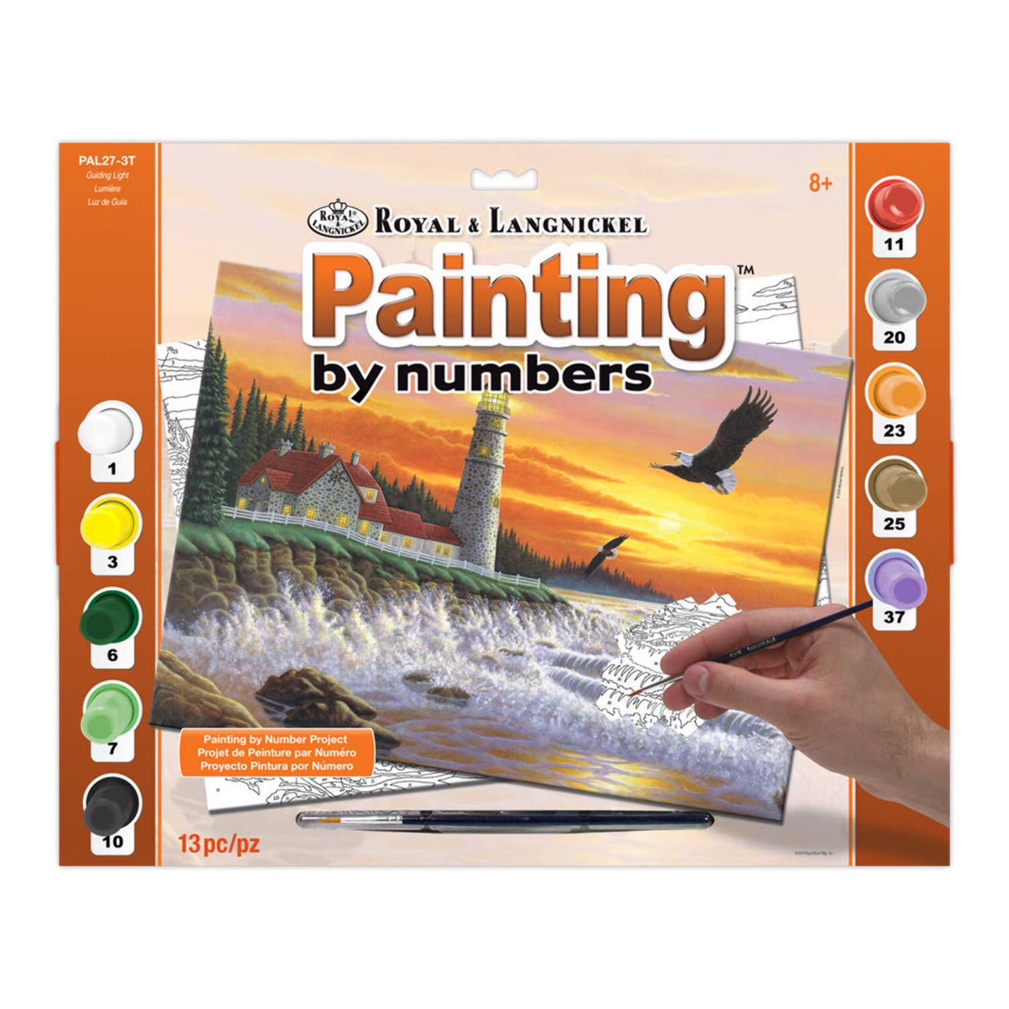 Royal & Langnickel(R) Paint By Number Kit 15.375"X11.25"-Guiding Light