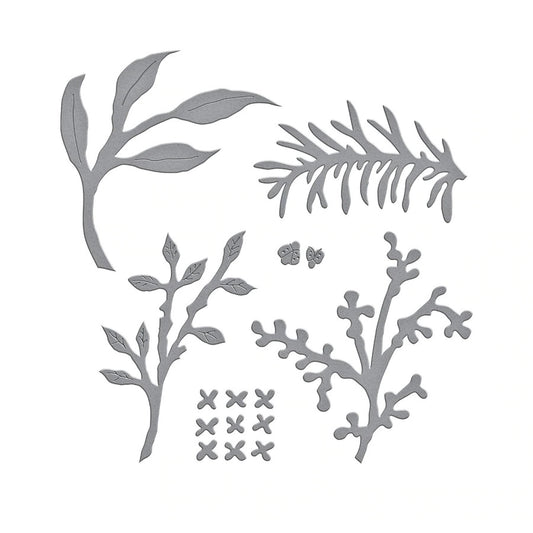 Spellbinders Foliage and Ladybugs Die Cuts S41079