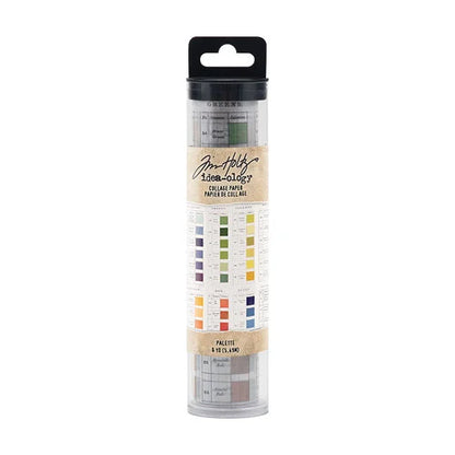 Tim Holtz Collage Paper - Palette