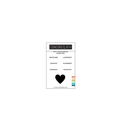 Concord and 9th - Clear Photopolymer Stamps - 2025 Swatchbook