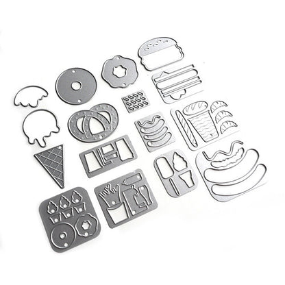 Elizabeth Craft Designs Food Truck Accessories - 2013 Die Cuts