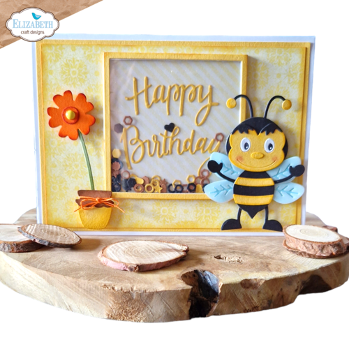 Elizabeth Craft Designs Bee - 2060 Die Cuts