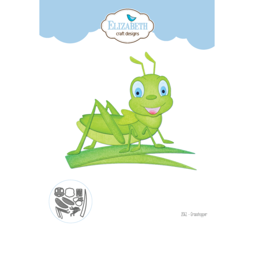 Elizabeth Craft Designs Grasshopper - 2061 Die Cuts