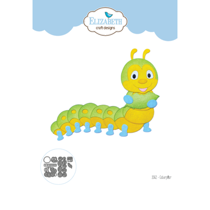 Elizabeth Craft Designs Caterpillar - 2062 Die Cuts