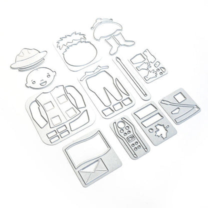 Elizabeth Craft Designs Peter the Mountie - 2095 Die Cuts