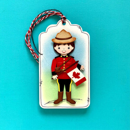 Elizabeth Craft Designs Peter the Mountie - 2095 Die Cuts