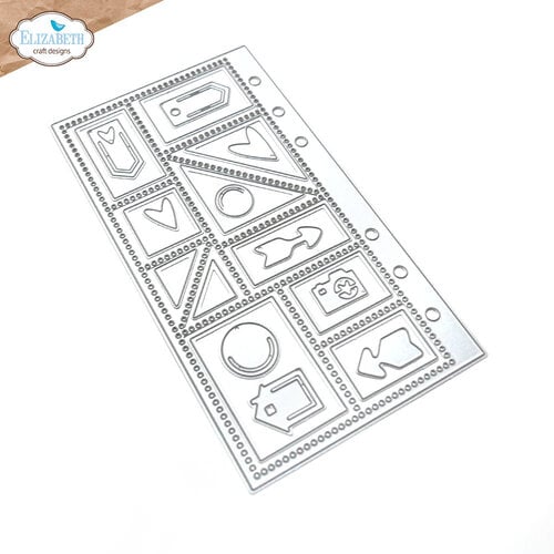 Elizabeth Craft Designs - Sidekick Essentials Collection - Dies - Essential Set 31 - Postage Stamp Page
