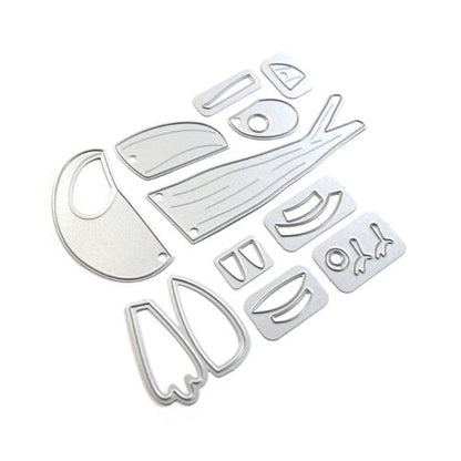 Elizabeth Craft Designs Teddy Tucan - 2126 Die Cuts