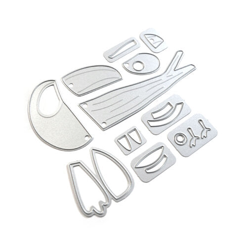 Elizabeth Craft Designs Teddy Tucan - 2126 Die Cuts