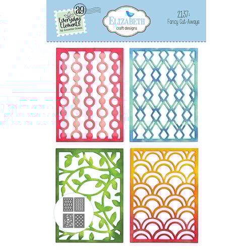 Elizabeth Craft Designs Fancy Cut-Aways -2137 Die Cuts