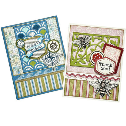 Elizabeth Craft Designs Fancy Cut-Aways -2137 Die Cuts
