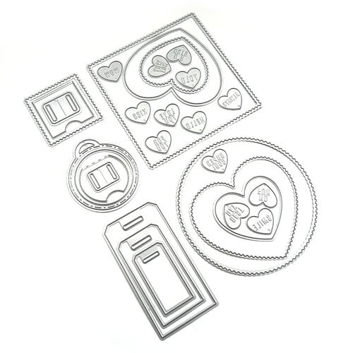 Elizabeth Craft Designs - Planner Essentials Collection - Dies - Pocket Page Fillers 02