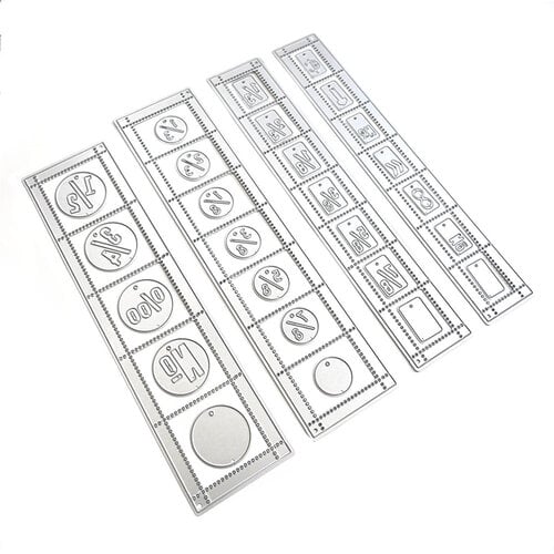 Elizabeth Craft Designs - La Dolce Vita Collection - Dies - Postage Stamp Strips