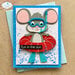 Elizabeth Craft Designs Beach Accessories - 2257 Die Cuts (2203 big mouse die and 2204 little mouse die sold separately)