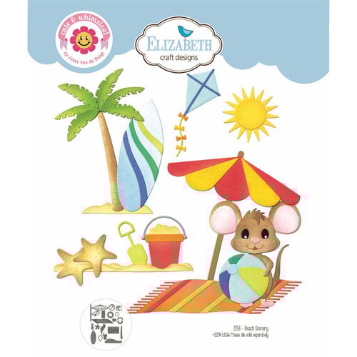 Elizabeth Craft Designs Beach Scenery - 2258 Die Cuts (2204 little mouse sold separately)
