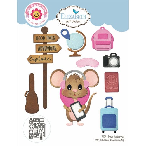 Elizabeth Craft Designs Travel Accessories - 2262 Die Cuts (2204 little mouse die sold separately)