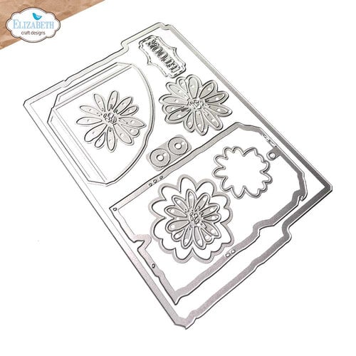 Elizabeth Craft Designs - In the Garden Collection - Dies - Bloom File Folder