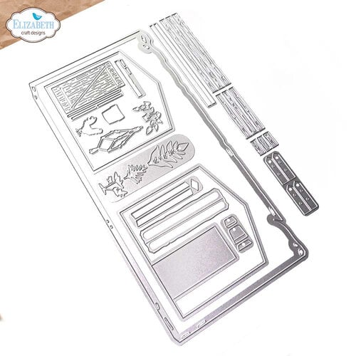 Elizabeth Craft Designs - In the Garden Collection - Dies - In the Garden Shed