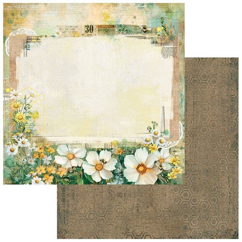 49 and Market Botanical Buzz Meadow paper sheet