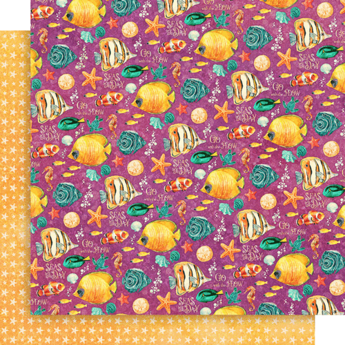 Graphic 45 Seas The Day Great Catch Sheet