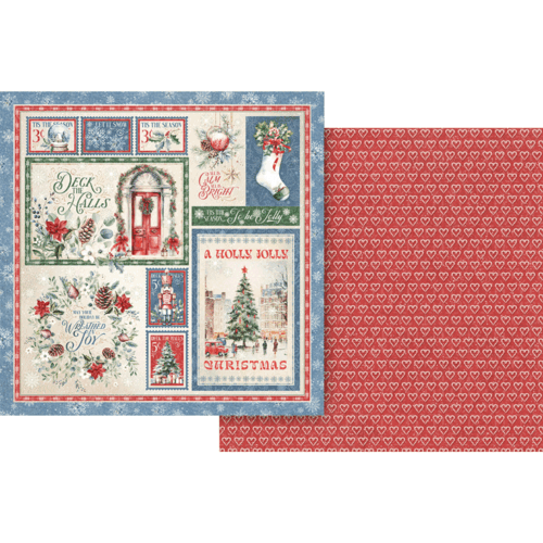 Graphic 45 Deck The Halls Deck The Halls Sheet