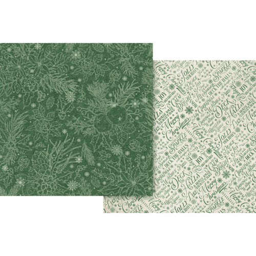 Graphic 45 Deck The Halls Boughs Of Holly Sheet