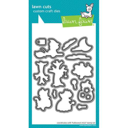 Lawn Fawn Halloween Mice Die Cuts
