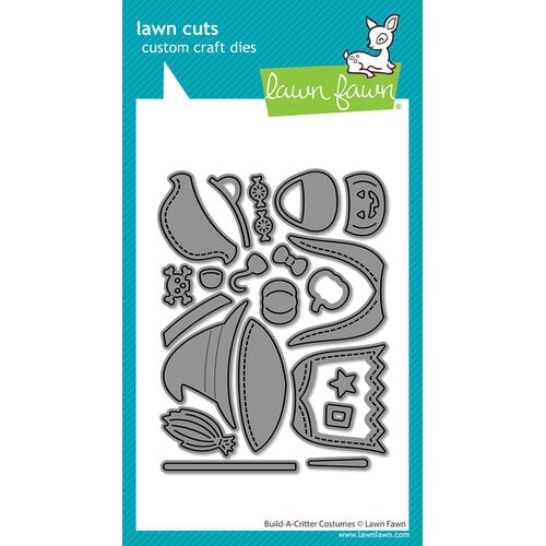 Lawn Fawn Build-A-Critter Costumes Die Cuts